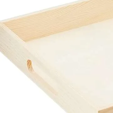 MULTICRAFT Wooden Tray Set - 5 Nesting Trays for Crafting