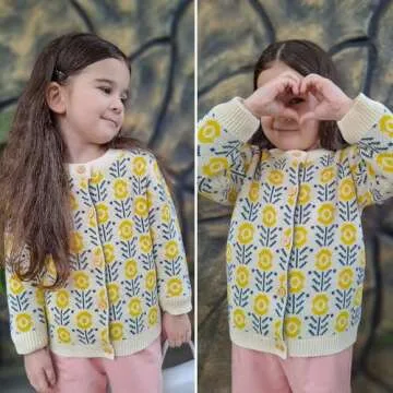 Simplee Kids Cozy Baby Cardigan Sweater for All Occasions