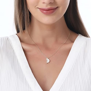 Butterfly Friendship Necklace for Best Friends