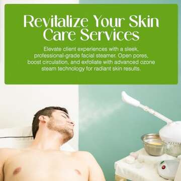 Professional Basic Ozone Facial Steamer for Estheticians with Timer & Aromatherapy Functions