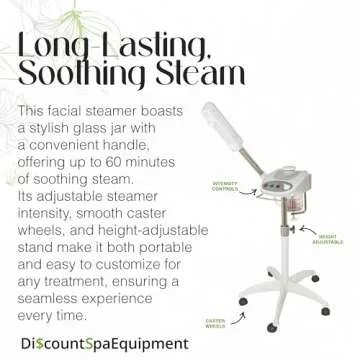 Basic Ozone Facial Steamer with Silent Timer & Aromatherapy