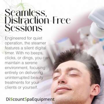 Basic Ozone Facial Steamer with Silent Timer & Aromatherapy