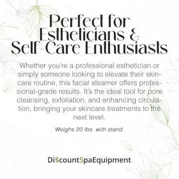 Basic Ozone Facial Steamer with Silent Timer & Aromatherapy