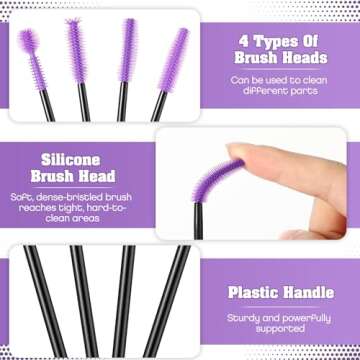 RimCereal 20 Pcs Reusable Cleaning Brushes for Sewing Machines