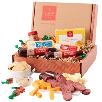 Hickory Farms Meat & Cheese Gift Basket – Perfect for Gifting