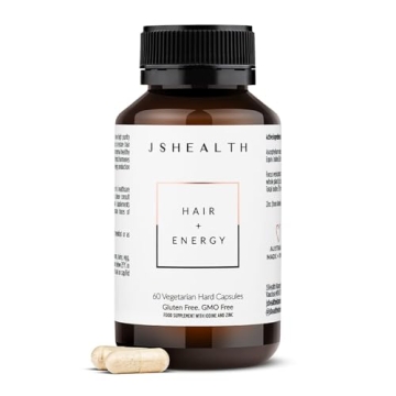 JSHealth Hair Formula - Boost Hair Growth & Energy with Zinc & Iodine
