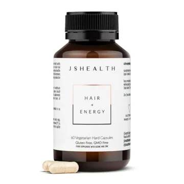JSHealth Hair Formula - Boost Hair Growth & Energy with Zinc & Iodine