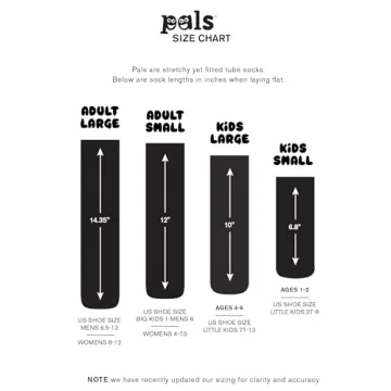 Pals Burgers & Fries Kids Crew Socks Non-Slip Fun