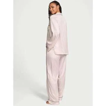 Victoria's Secret Fashion Show '24 Women's Glazed Satin Long Pajama Set (XS-XXL)