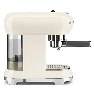 Smeg ECF01CRUS Espresso Machine Cream 15 Bar Pressure