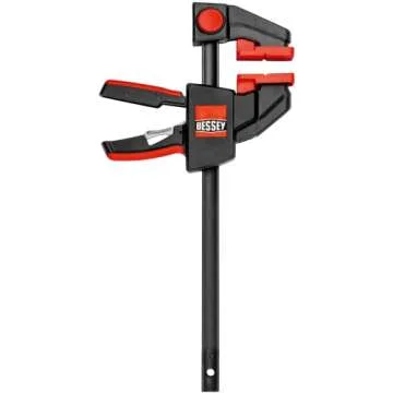 BESSEY EHK SERIES - 600 lb Clamping Force - 12 in - EHKXL12 Trigger Clamp Set - Woodworking & DIY Es...