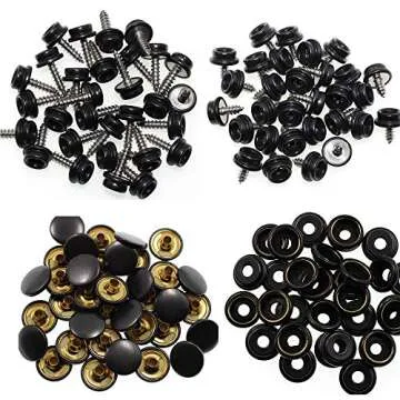 180 Pieces Marine Grade Canvas Snap Kit by BetterJonny