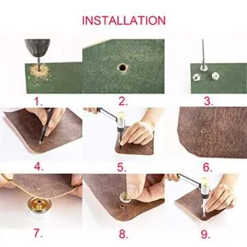 180 Pieces Marine Grade Canvas Snap Kit by BetterJonny