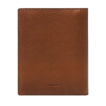Fossil Women's RFID Blocking Passport Holder in Brown