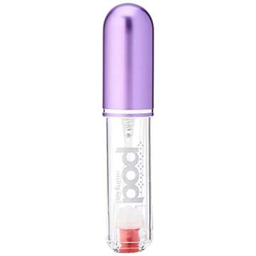 Perfume Pod Refillable Perfume Sprayer, Purple, Unisex, 0.2 oz - Stylish Travel Companion