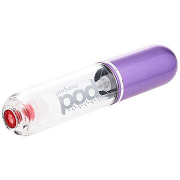 Purple Refillable Perfume Sprayer - Travel Essential