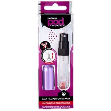 Purple Refillable Perfume Sprayer - Travel Essential