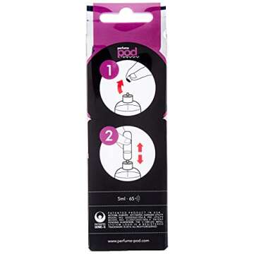 Purple Refillable Perfume Sprayer - Travel Essential