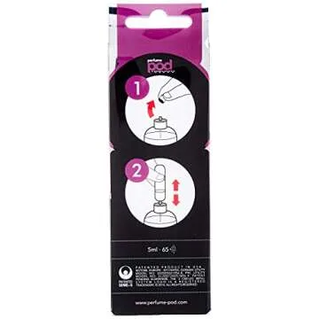 Purple Refillable Perfume Sprayer - Travel Essential