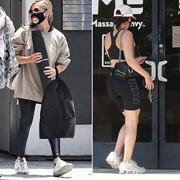 JHX Travel Laundry Bag with Handles and Carabiner