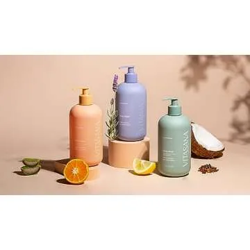 Vitasana Body Wash - EWG Verified, Natural Ingredients, 16oz