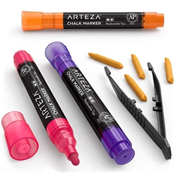 ARTEZA Chalk Markers Bundle for Creative Artists and Hobbyists