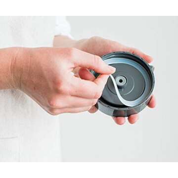 Premium Easy Wide-Mouth Fermenting Kit: Waterless Airlock Fermenter Lids Set with Day & Month Tracker, Pump, Guide. Ferment Sauerkraut, Pickles, Probiotics. Time Saver (Barnwood Gray, 3 Pack)