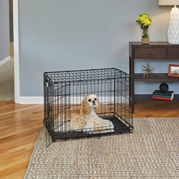 Durable MidWest Life Stages 30" Double Door Dog Crate