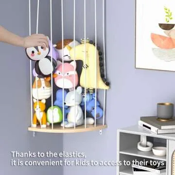 Zayysoha Stuffed Animal Storage Solution for Kids