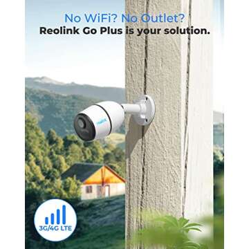 REOLINK Cellular Security Camera Wireless Outdoor, 4G LTE No WiFi Needed, 2K HD with Person/Vehicle ...