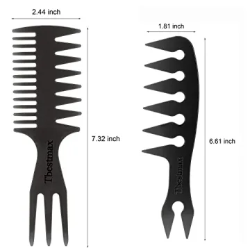 Hair Comb Styling Set Versatile Dual Purpose Tools