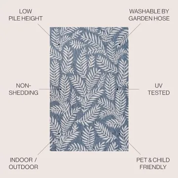 Stylish JONATHAN Y Area Rug for Indoor and Outdoor Use