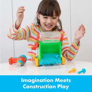 Design & Drill Bolt Buddies Recycling Truck for Kids