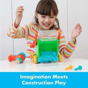 Design & Drill Bolt Buddies Recycling Truck for Kids