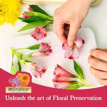 Microfleur Max Microwave Flower Press and Max Refill Pack