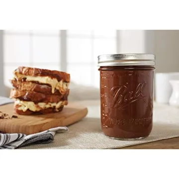 Ball 16-Ounce Wide Mouth Mason Jar Set - 12 Count