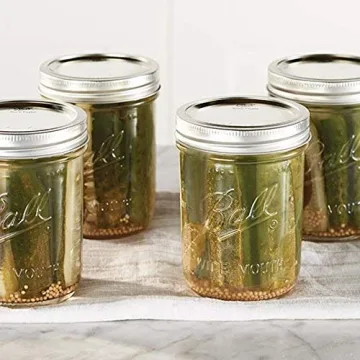 Ball 16-Ounce Wide Mouth Mason Jar Set - 12 Count