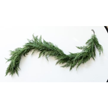 Extra Full Faux Cedar Garland - 72" Christmas Decor