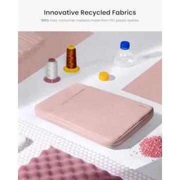 tomtoc 360° Protective Laptop Sleeve for 13.5-14.4 Inch Surface Laptop Studio/6/5/4/3, Surface Book, Water-Resistant Laptop Case for Acer Aspire/Swift 14, ASUS Vivobook/Zenbook 14, Jumper EZbook X3