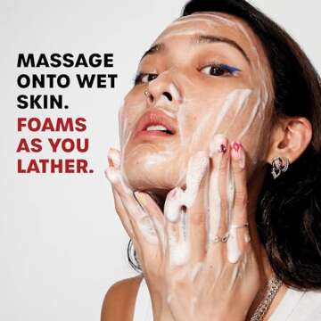 THAYERS Blemish Clearing Acne Face Wash, Gentle & Effective