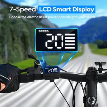 Totem Electric Bike for Adults with 40 Mile Range