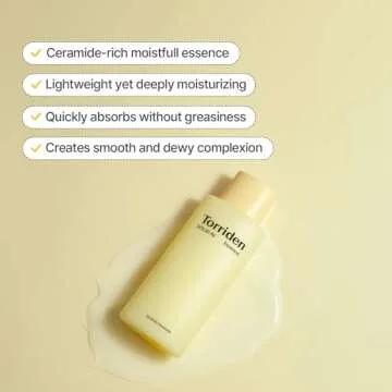 Torriden SOLID IN Ceramide Essence 100ml (3.38 fl. oz.) | For Deep Hydration, Moisturizing, Improving Skin Barrier | 5 Types of Ceramides & Panthenol for Dry and Sensitive skin