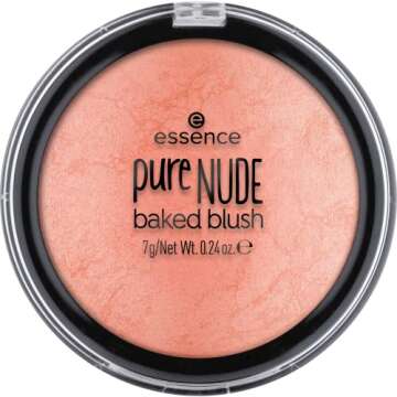 essence | Pure Nude Baked Blush | Highly Pigmented Baked Texture for a Bright, Healthy Glow | Availa...