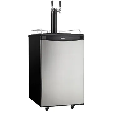 Danby 5.4 Cu.Ft Double Tap Kegerator with Unique Features