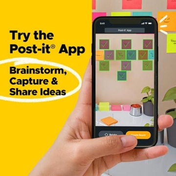 Post-it Super Sticky Notes with 2x Sticking Power