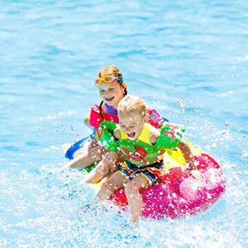 Body Glove Paddle Pals Learn to Swim Life Vest, One Size 33-55 LBS, Aquatic Shark