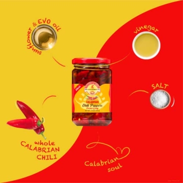 Authentic Tutto Calabria Chili Peppers - Whole Non-GMO Delights