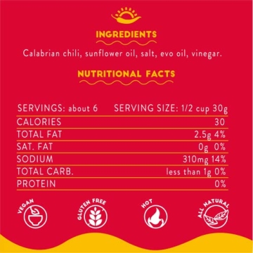 Authentic Tutto Calabria Chili Peppers - Whole Non-GMO Delights