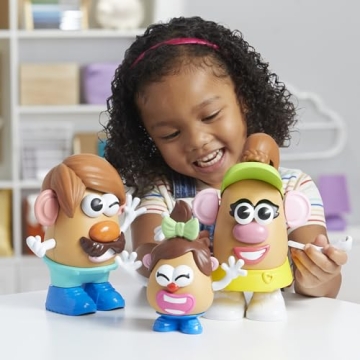 Potato Head Create Your Potato Head Family Set with 44 Parts and Pieces, Creative Toddler and Preschool Toys for 2 Year Old Girls and Boys and Up (Amazon Exclusive)