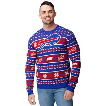 FOCO NFL Big Logo Ugly Sweater - Show Your Team Spirit
